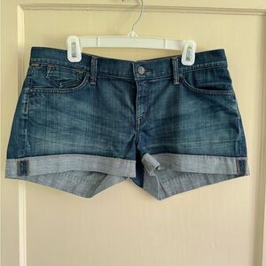 Citizens of Humanity Jeans Destiny Short w/ Cuff, Size 31